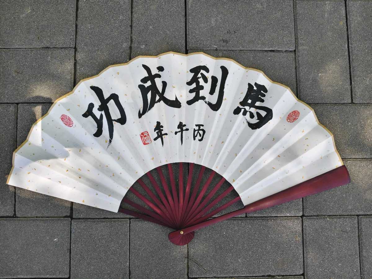 【故道文化·书法·8830】张光山扇面（图10）