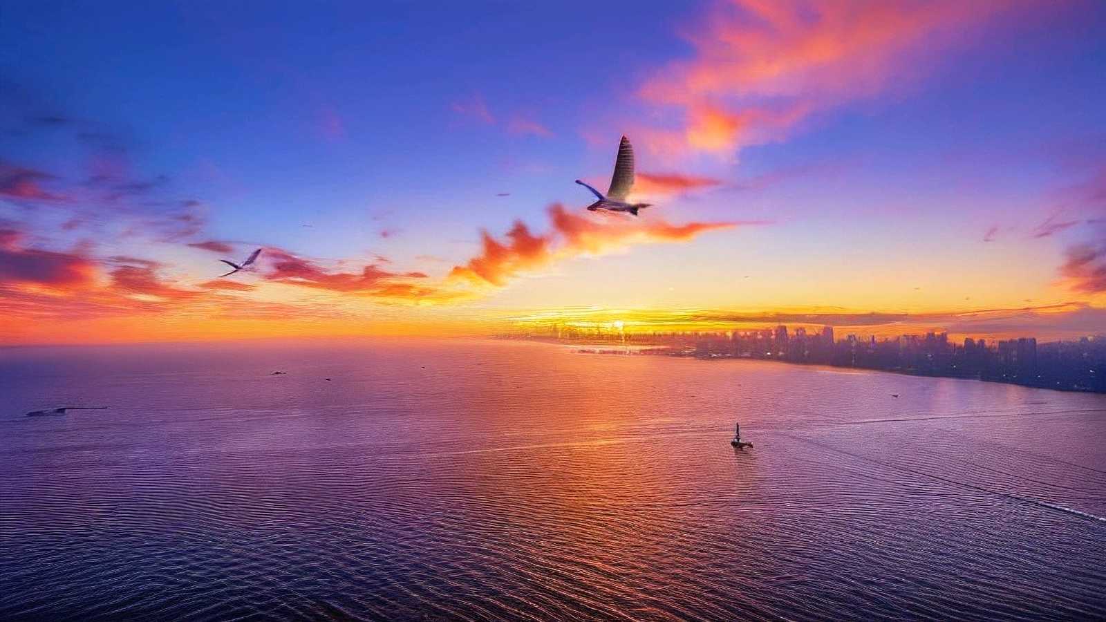 七绝·海上眉公 （ 中华新韵 ）藏头诗 作者/周凰（图2）
