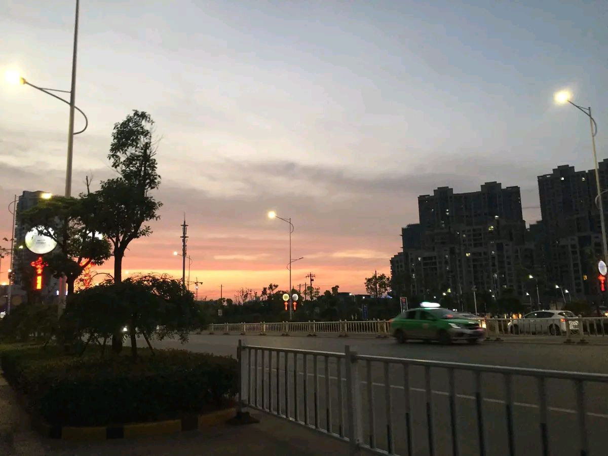 微型散文诗《落日吻人间》（图2）