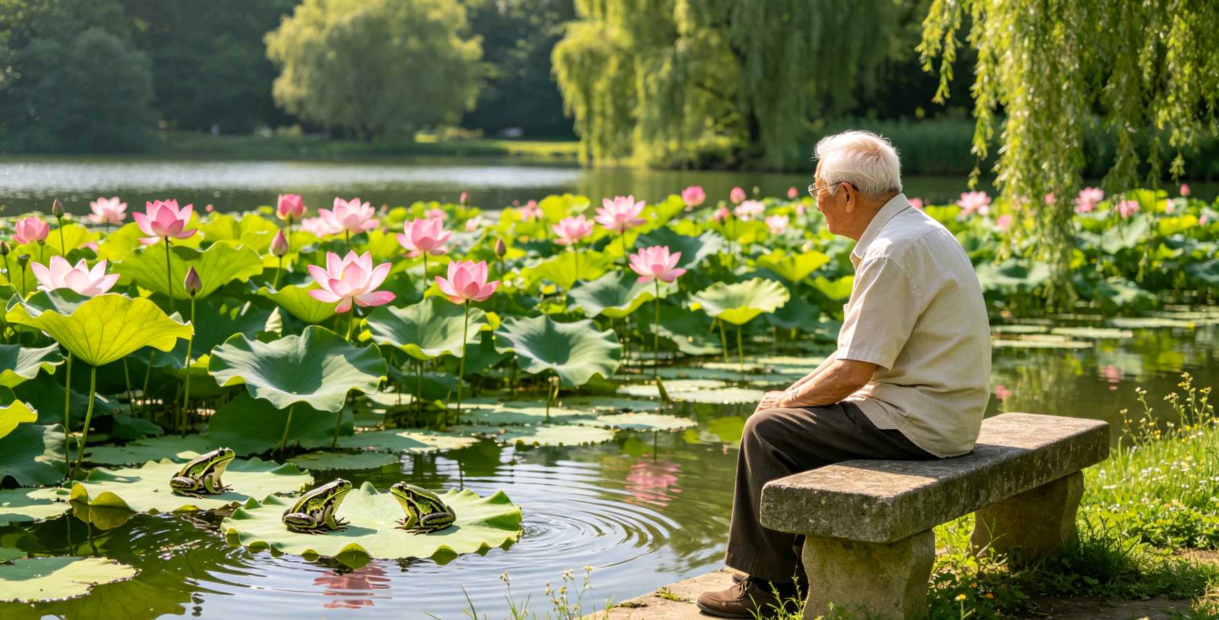 【国学雅韵社】夏晨观荷（新韵）作者/徐富锁（内蒙古）（图4）