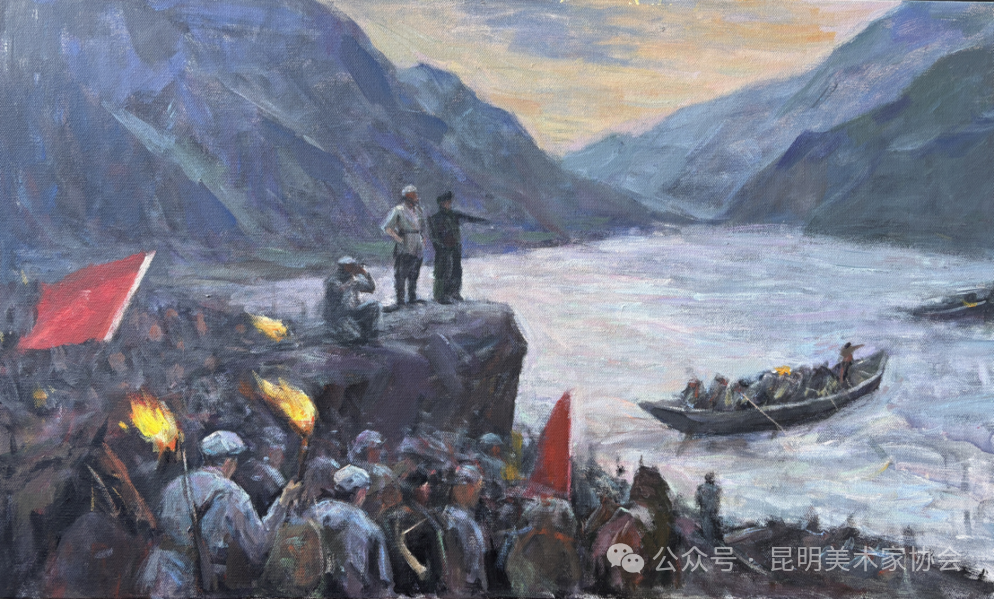 云南昆明‖“春城凝墨色·红韵入山河”——昆明市主题美术作品展免费向公众开放