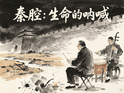 【贞冰诗诵】《秦腔》——【大风歌·中国音乐】之二(杨建松诵读)(图4)