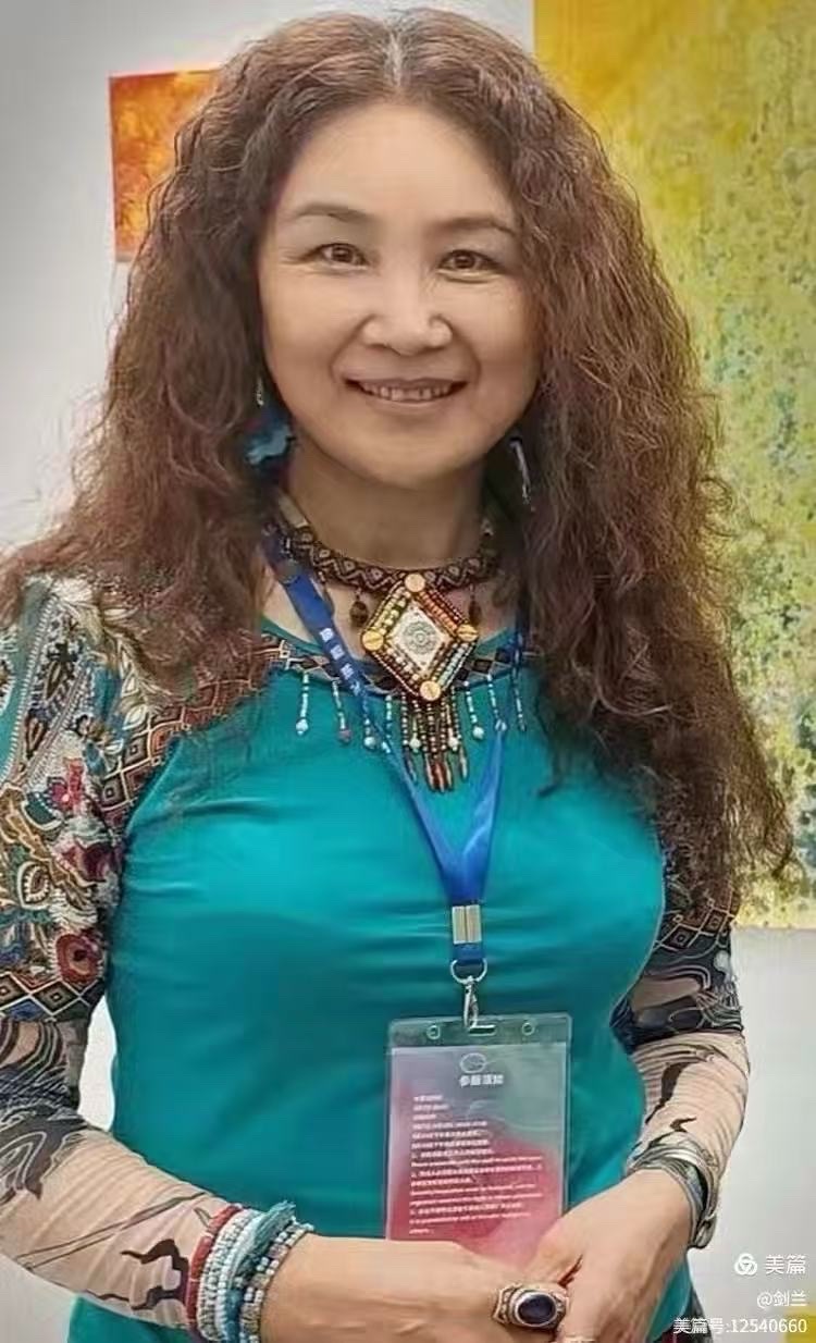 海外头条:优美典雅 荡涤灵魂——欣赏郑霞娟画作具有内心澄明的感染力|作者||贾兰仙(图5)