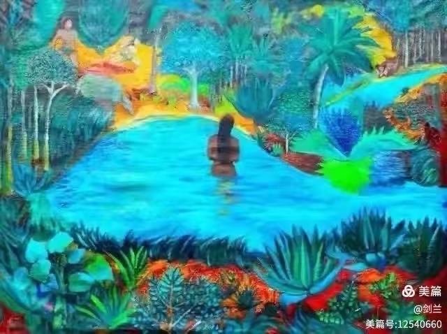 海外头条:优美典雅 荡涤灵魂——欣赏郑霞娟画作具有内心澄明的感染力|作者||贾兰仙(图25)