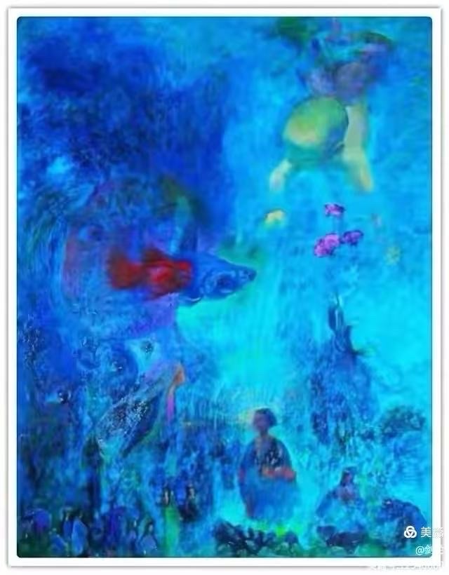 海外头条:优美典雅 荡涤灵魂——欣赏郑霞娟画作具有内心澄明的感染力|作者||贾兰仙(图26)