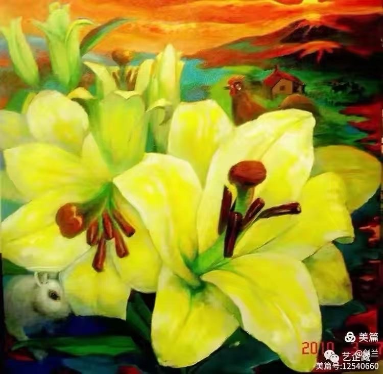 海外头条:优美典雅 荡涤灵魂——欣赏郑霞娟画作具有内心澄明的感染力|作者||贾兰仙(图27)