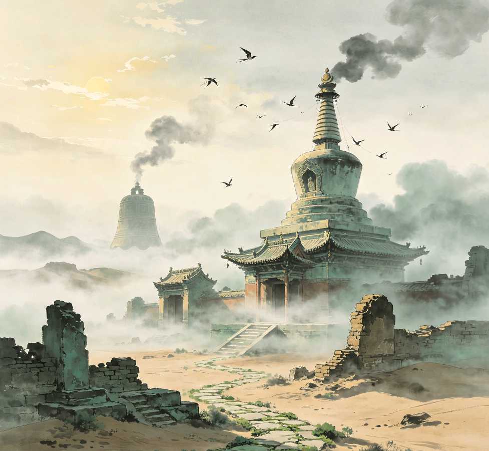 【荣耀中国】文学社*观库车苏巴什佛寺遐想作者/余生慧（图2）