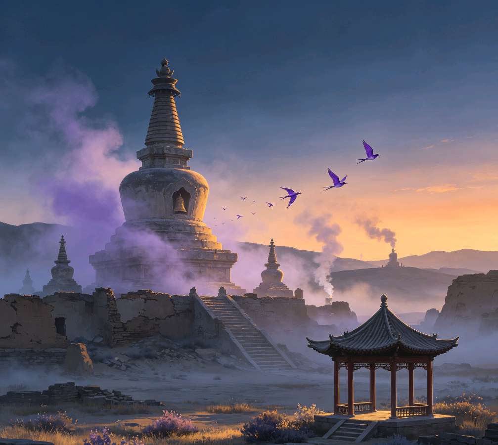【荣耀中国】文学社*观库车苏巴什佛寺遐想作者/余生慧（图3）