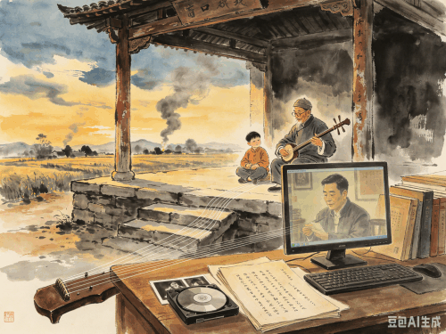 【贞冰诗诵】《豫剧》(组章)——【大风歌·中国音乐】之五(杨建松诵读)(图21)