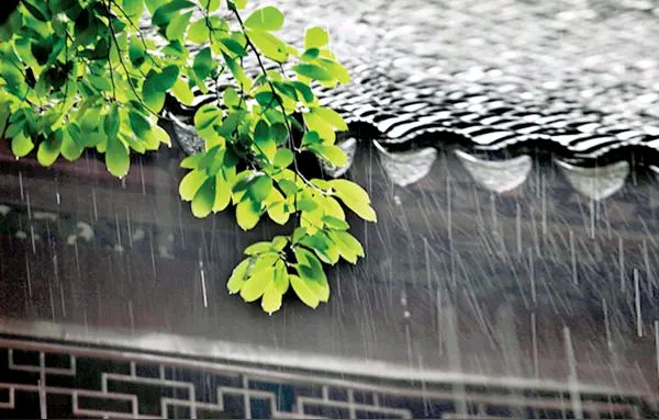 微型散文诗《雨落淮安》