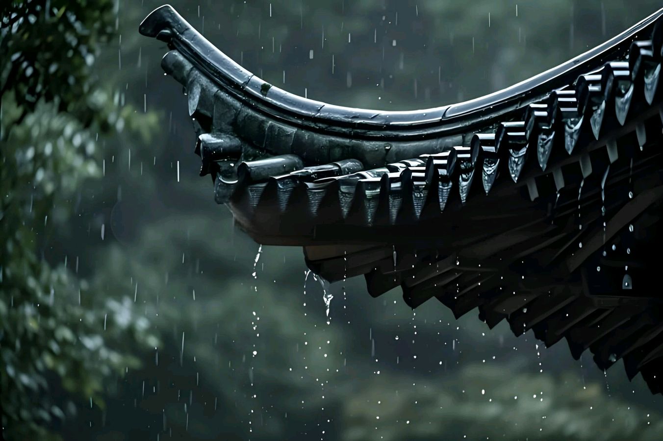 青山新雨浣溪沙·听雨一一一（图4）