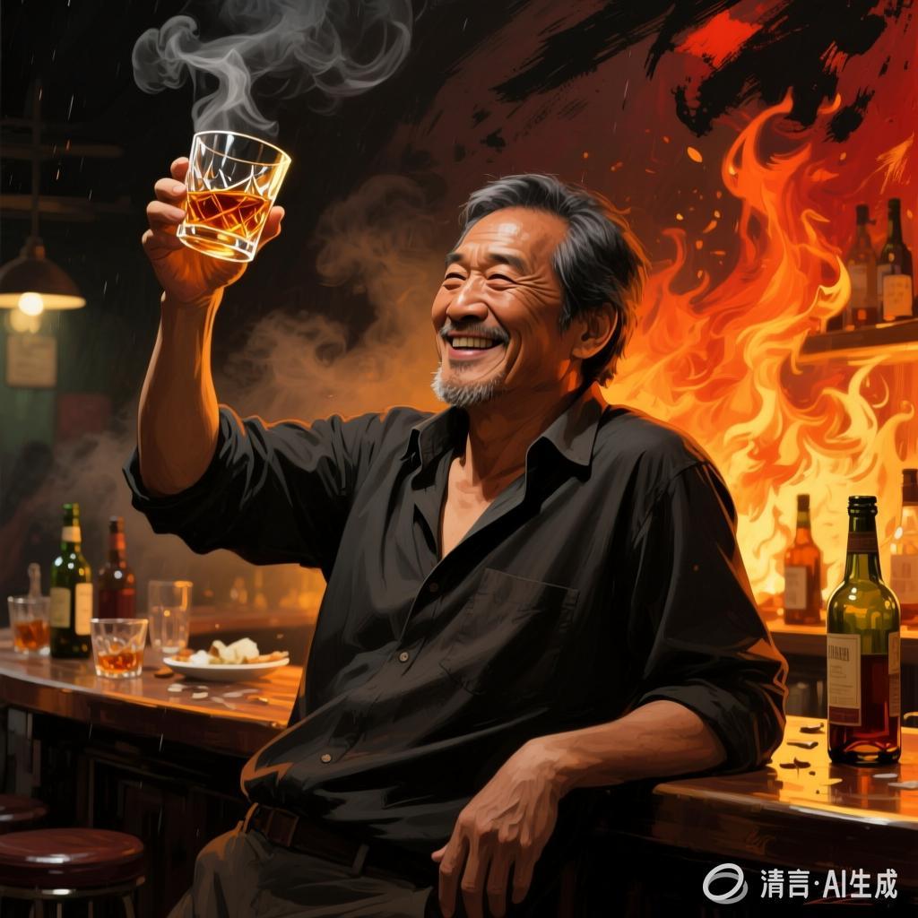 【中国憨派文学】童华: 酒,要喝就喝个痛快(图2)