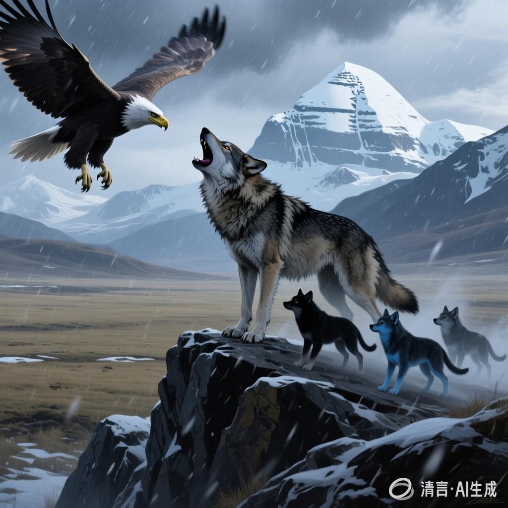【青少年文学院】朱瑞阳：《狼王梦》梗概（图2）