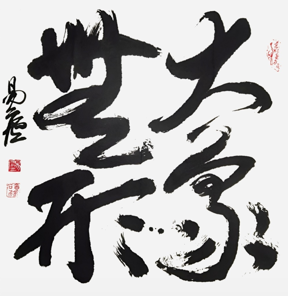 卢易 书法《大象无形》