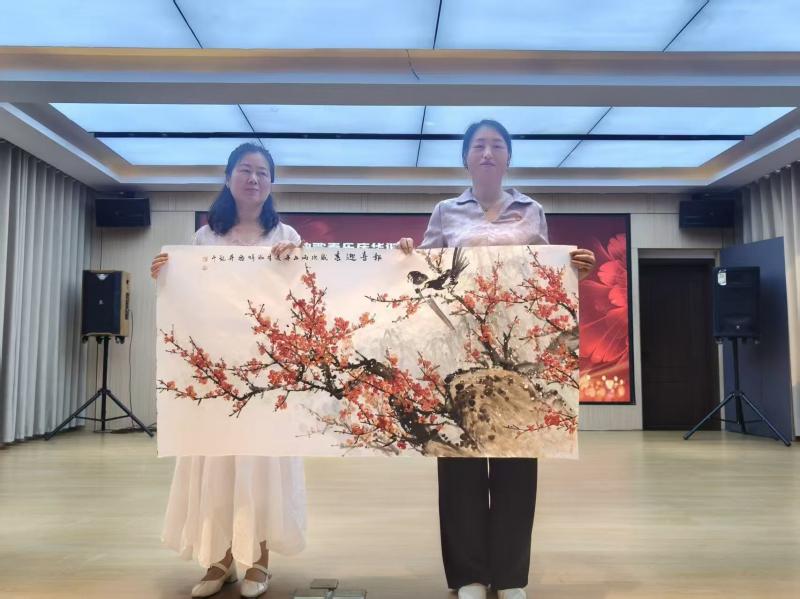 庆祝中国共产党成立105周年文艺演出暨书画笔会活动在周至隆重举办(图21)