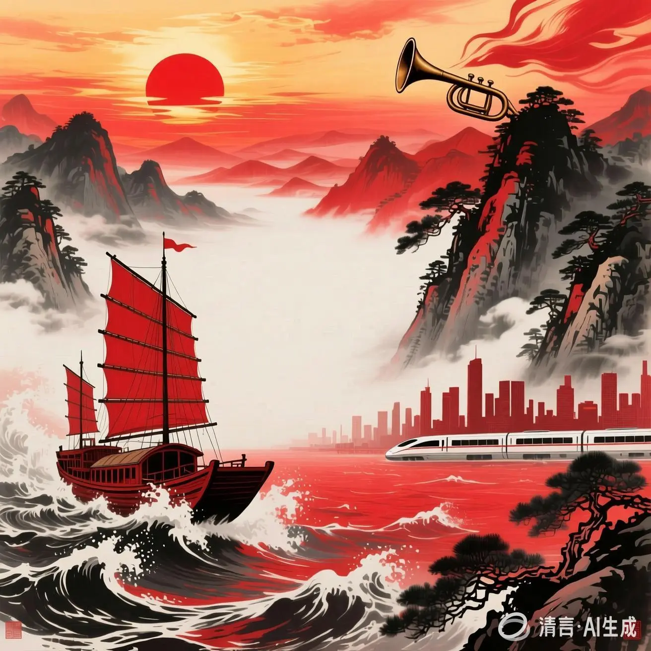 【中国憨派文学】李培忠 :七律·庆七一感怀(图2)