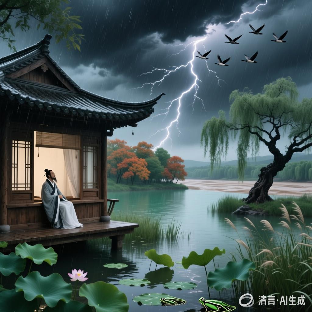 【中国憨派文学】刘平:风 雨 情(图2)