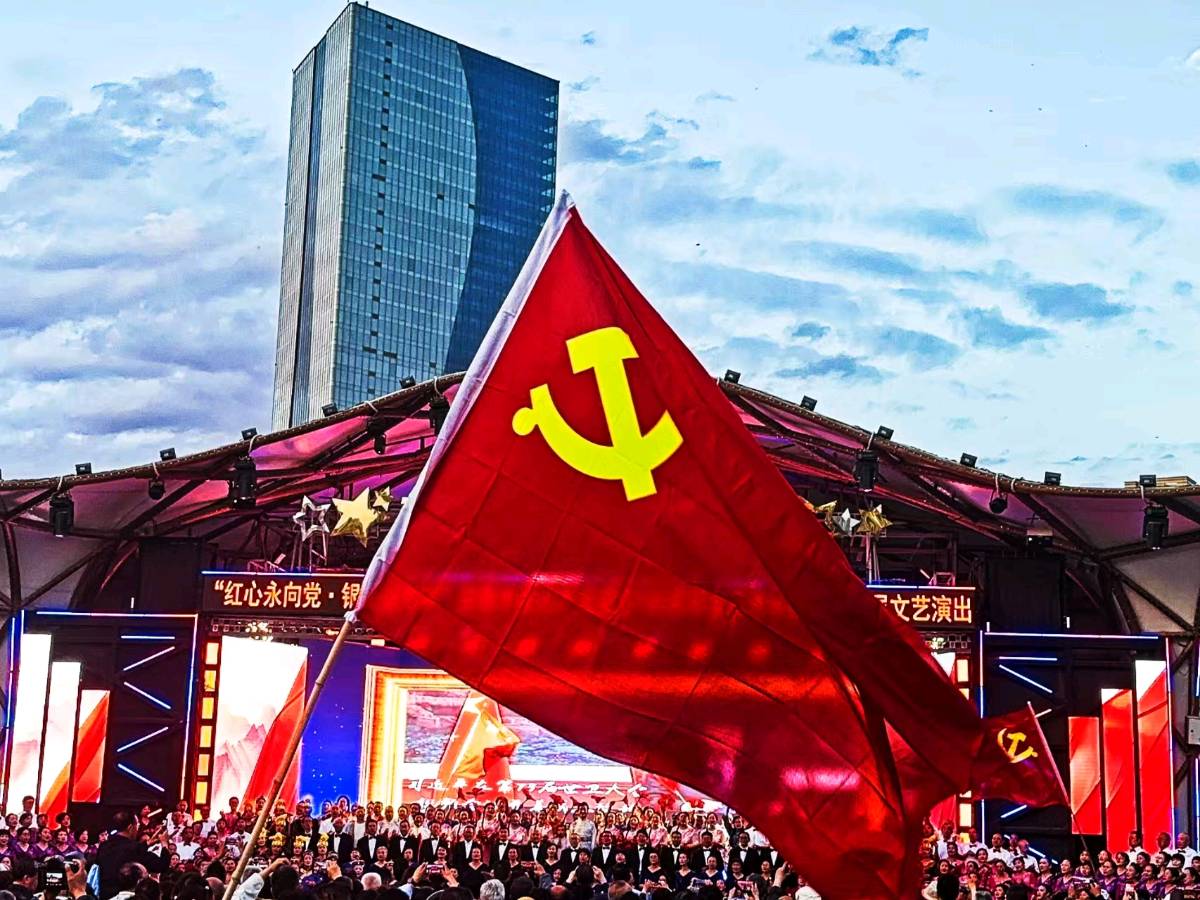 七律•同唱红歌给党听：文/颜宝祥（青海西宁）（图6）
