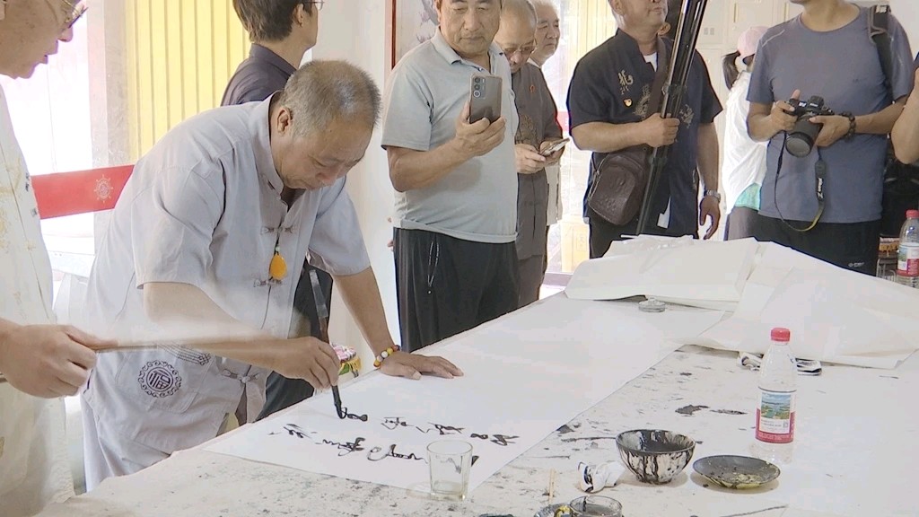 七一特刊：《翰墨寄初心 丹青贺华诞》河间举办建党105周年书画笔会【转】（图13）