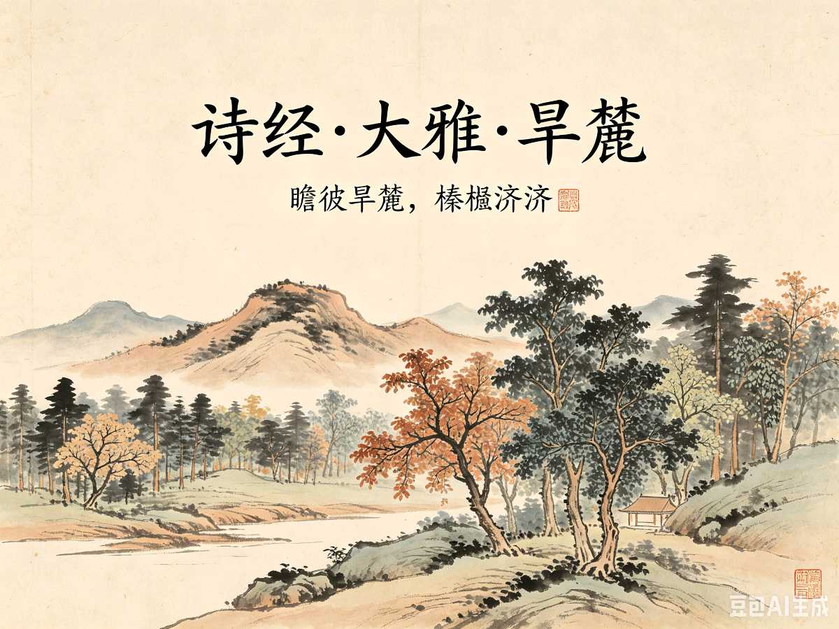 诗经版：《旱麓》诗经部部长兼顾问-河间诗经学会会长董杰 诗经部编委兼河间诗经学会副会长韩爱华 金牌主播王红 最佳组合 联袂奉献（图4）