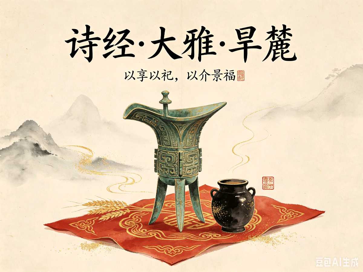 诗经版：《旱麓》诗经部部长兼顾问-河间诗经学会会长董杰 诗经部编委兼河间诗经学会副会长韩爱华 金牌主播王红 最佳组合 联袂奉献（图6）