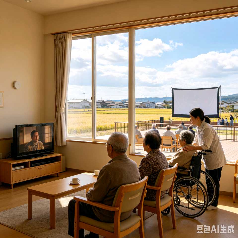 请欣赏《乡院栖晚晴 ——记台安广涛养老中心》作者于德宽/主播福音 英利 安然 挽一树梨花 渺邈/编辑渺邈【中国长江文学社】有声文学平台【第18762期】（图4）