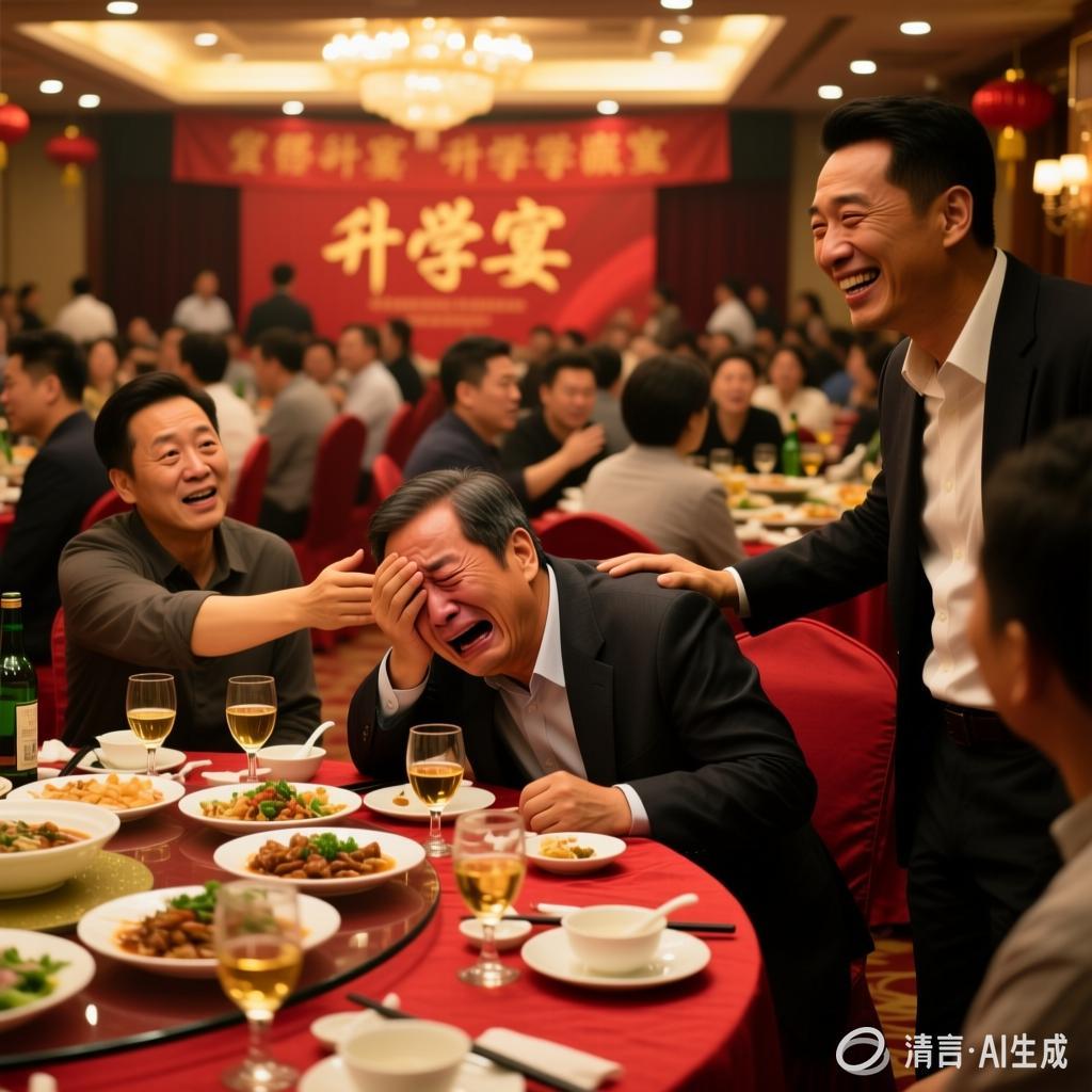【中国憨派文学】李云雷:升学宴(小小说)(图2)