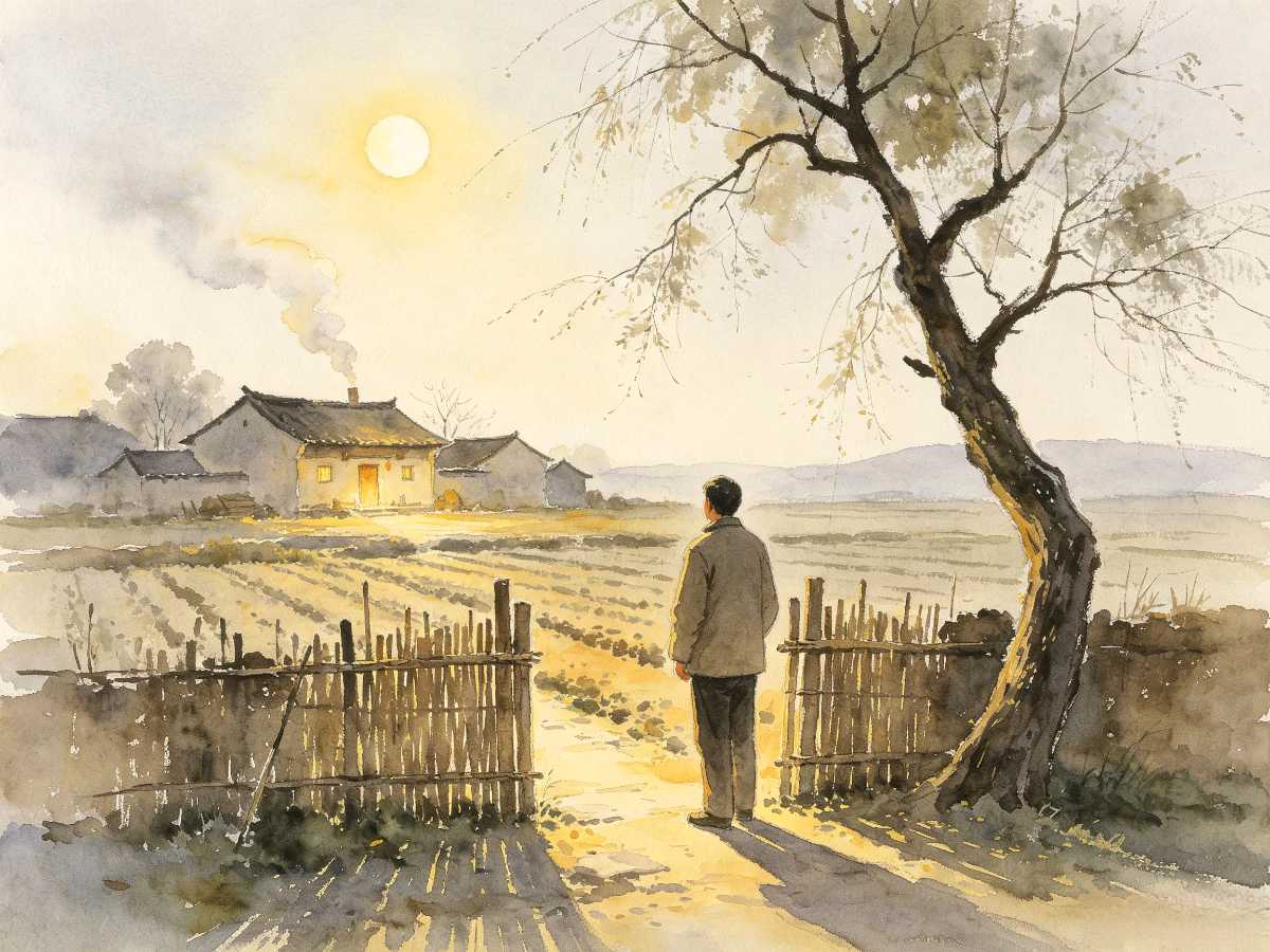 【当代文艺】《老村》作者：墨染青衣（图5）