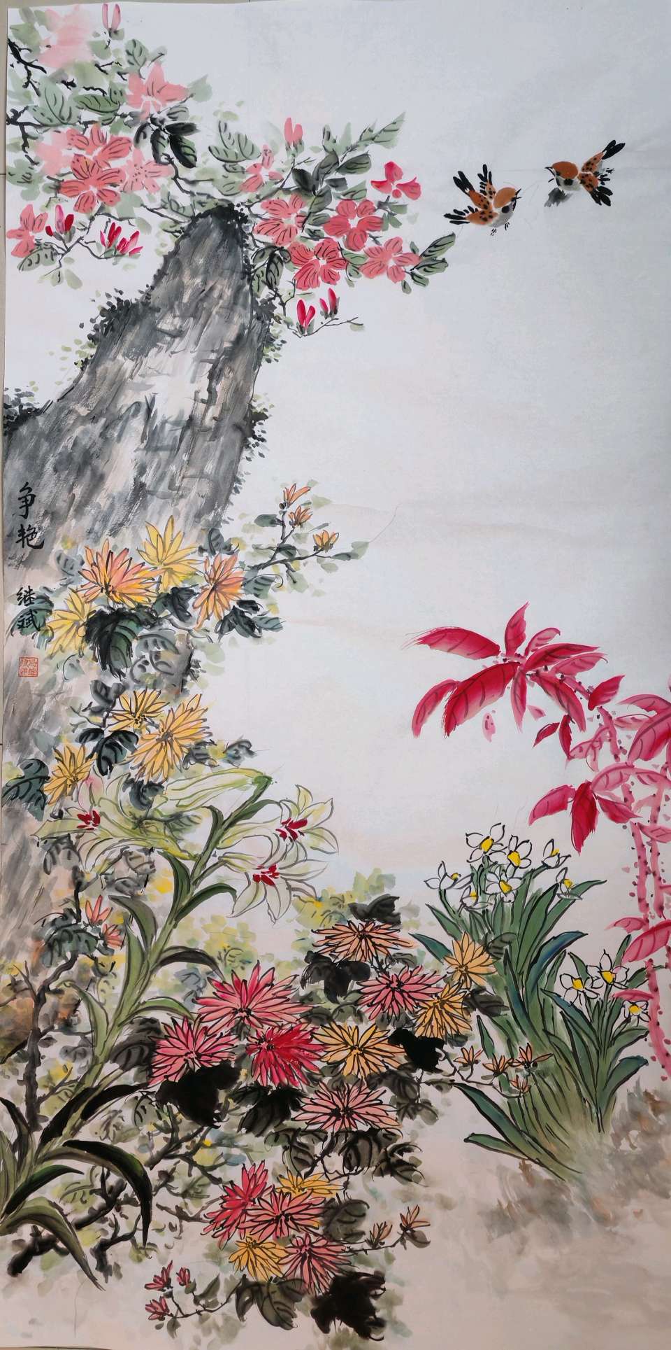 百五春秋.桂水如龙铺盛景-三千气象.天山聚圣唤诗仙∥耀华.唐江.班镇.天鹏.昇寿.金耀.忠才.冰川.兴华.金穗.美凤.飞鹏.生哥.志华.阿火.兰生.建树.小芳…(图38)