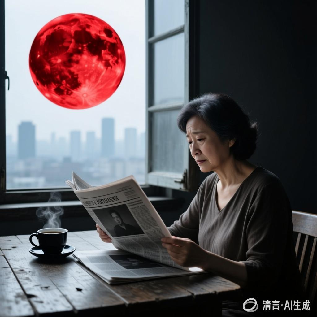 【中国憨派文学】何美鸿:我错失了那晚的红月亮(图2)