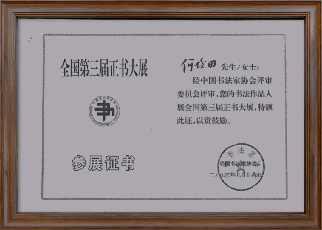 何俊田《众妙之源》中国当代百位书画名家作品专集（图6）