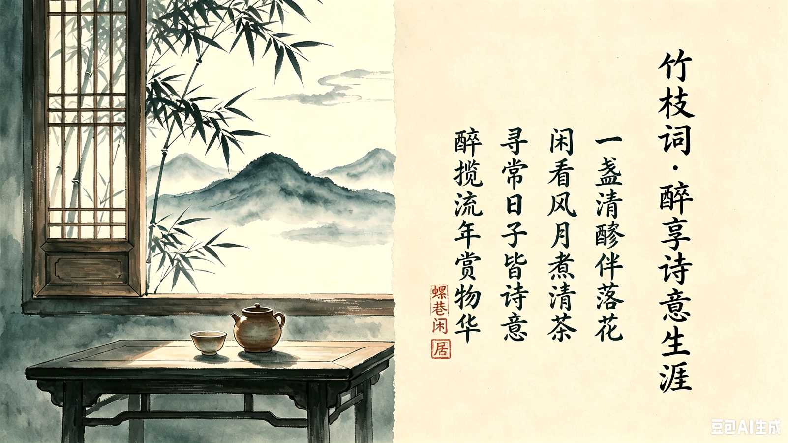 清江三味·总第36期（词韵茶香010）｜竹枝词专刊 取法刘郎旧韵，俚句记录人间烟火（图3）