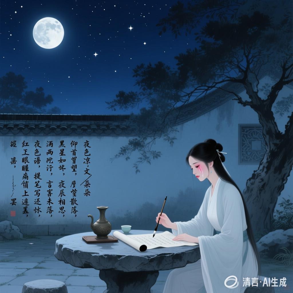 【中国憨派文学】朵朵:夜色凉(图2)