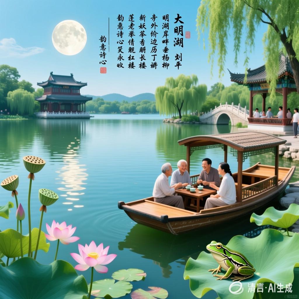 【中国憨派文学】刘平:大明湖(图2)
