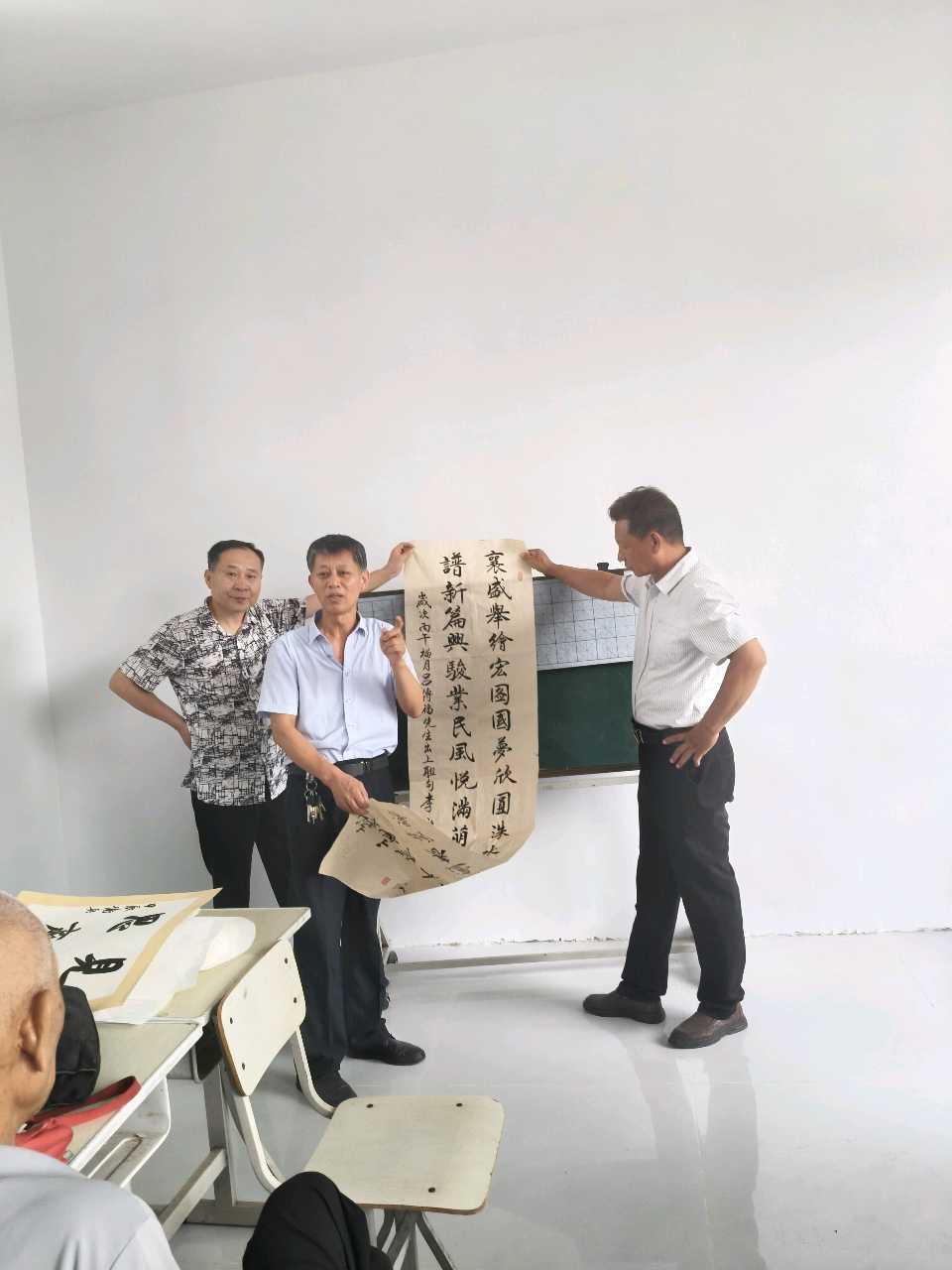 榴红映雅院 翰墨悟真章——嘉祥芸艺学社书法大课堂雅集纪实（图8）