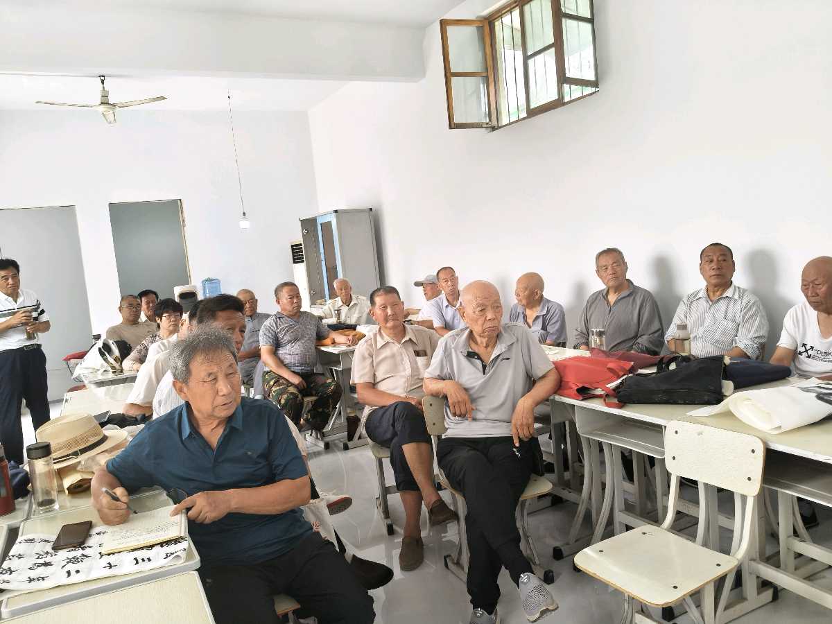 榴红映雅院 翰墨悟真章——嘉祥芸艺学社书法大课堂雅集纪实（图7）