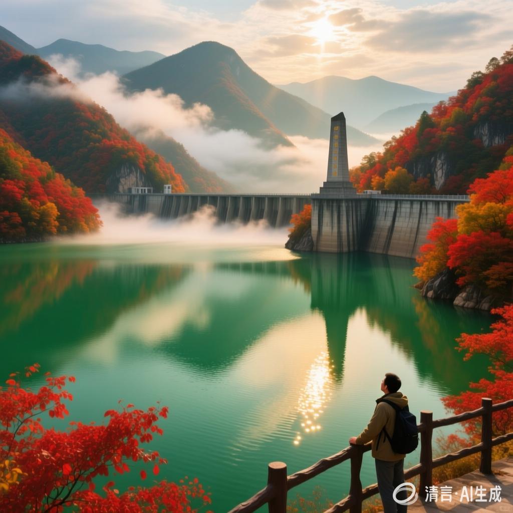 【中国憨派文学】张国贤:念奴娇·参观卧虎山水库遐思(图2)