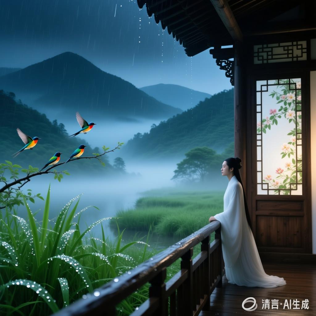 【中国憨派文学】赵洪绪:雨霁晓望(图2)