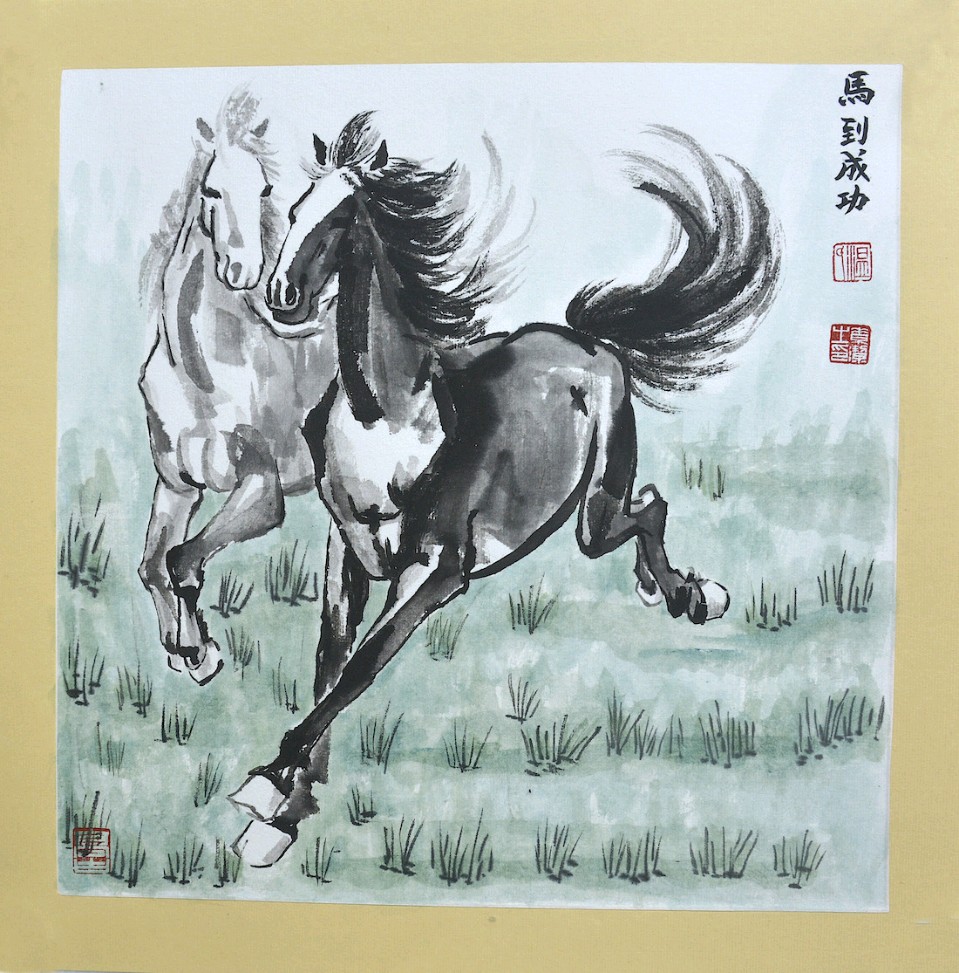 赵旭东(长民)编辑//著名画家温素洁作品欣赏分享(图4)