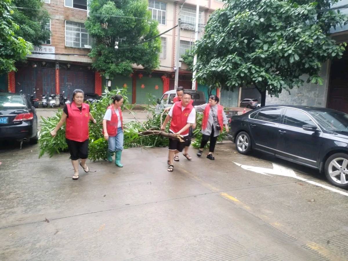 上思县高效处置台风险情 安全转移滞留客商(图4)