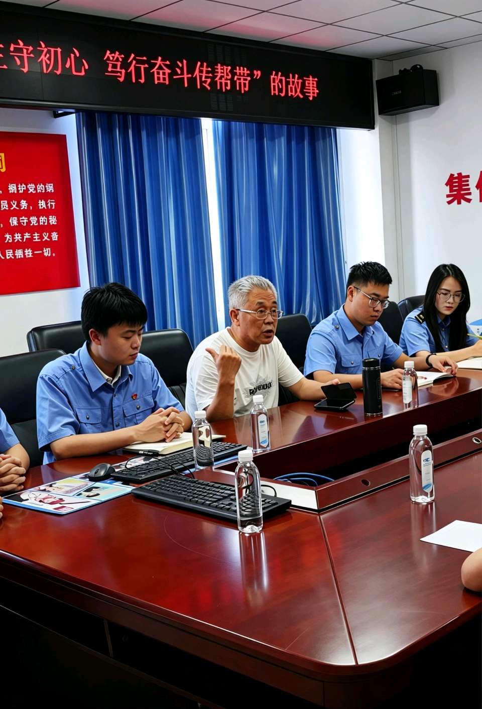 「关工动态」以奋斗为笔，书写最美青春‖涪陵工务段关团联手召开“奋斗青春最美丽”故事分享会（图4）