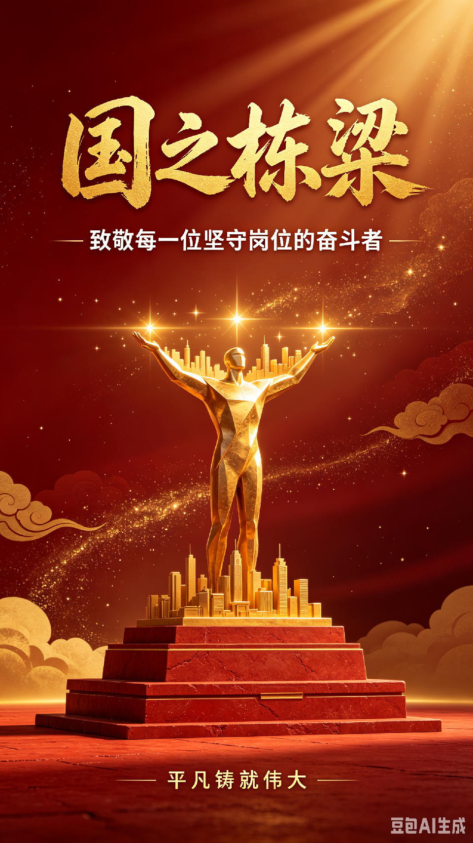 【乐天头条】文学社核心作家沈巩利先生精品//国之栋梁(图2)