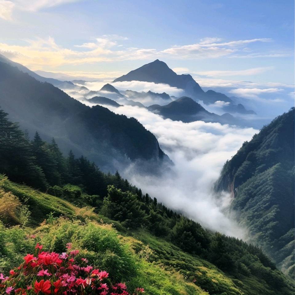 自由体《山与云的私语》（外一首）郑金波老师佳作欣赏（图4）