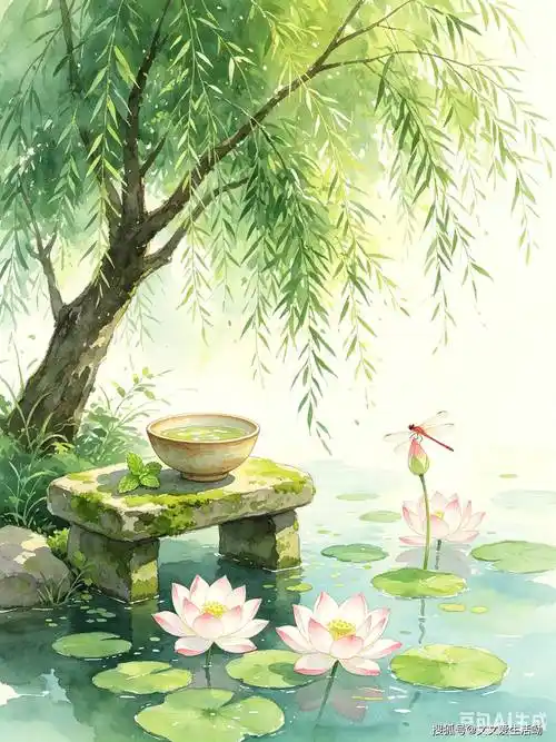 七律·小暑抒怀(新韵) 文/快乐人生（图2）