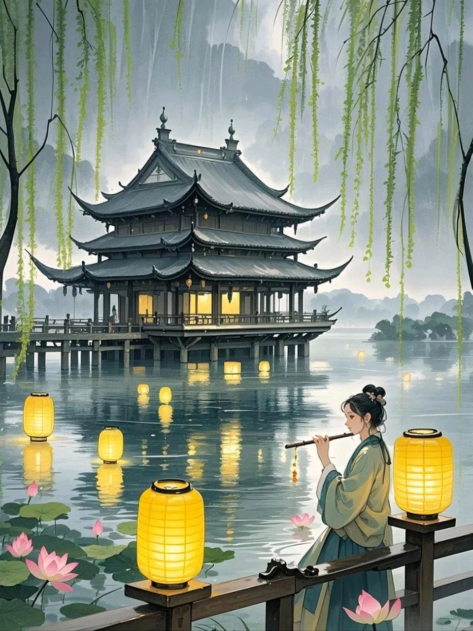中华红旗国际诗社~北京头条~挽风留月:作者/雨下罗加:朗诵/边城（图4）