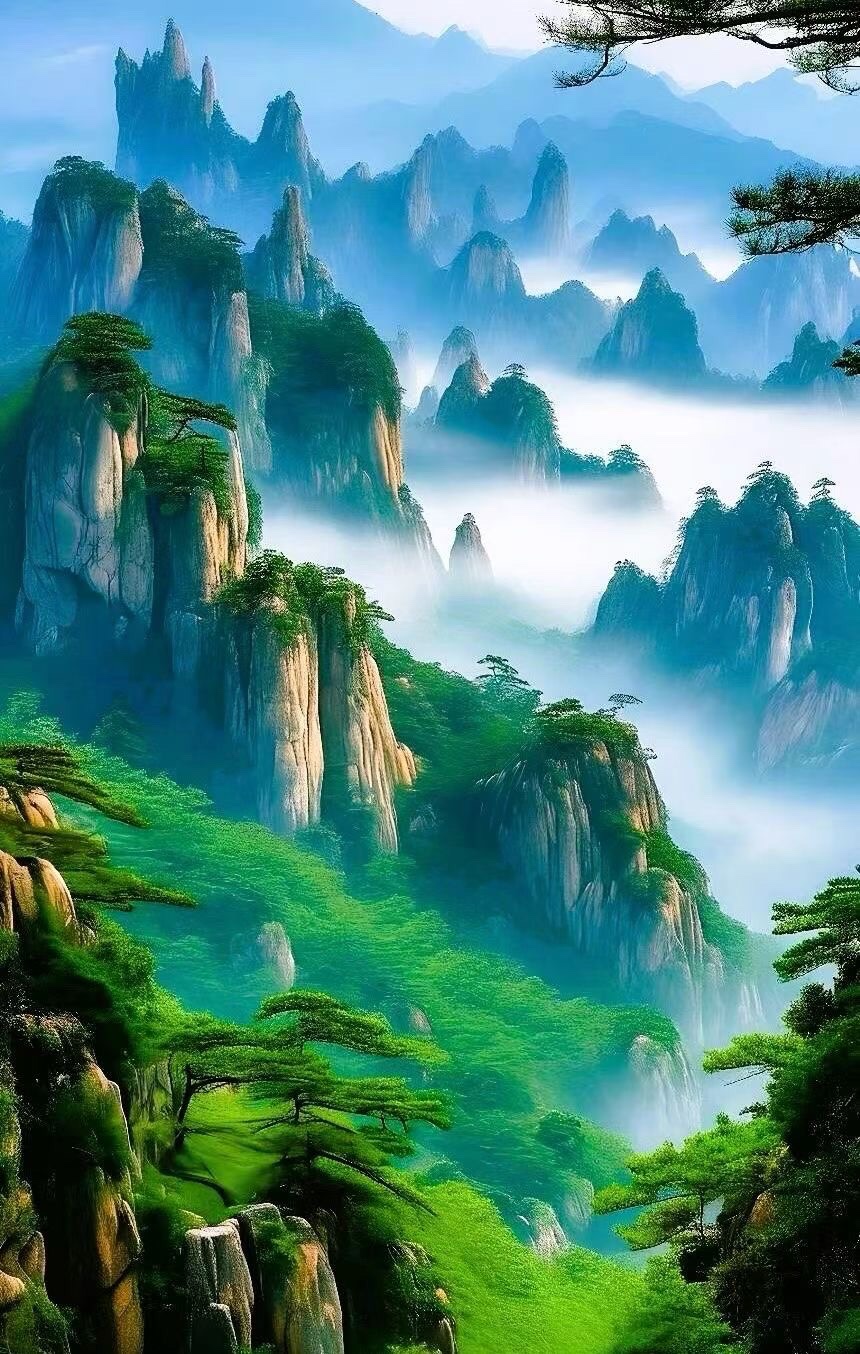 七律·丹岩苍柏 三首（文／三阳）（图4）