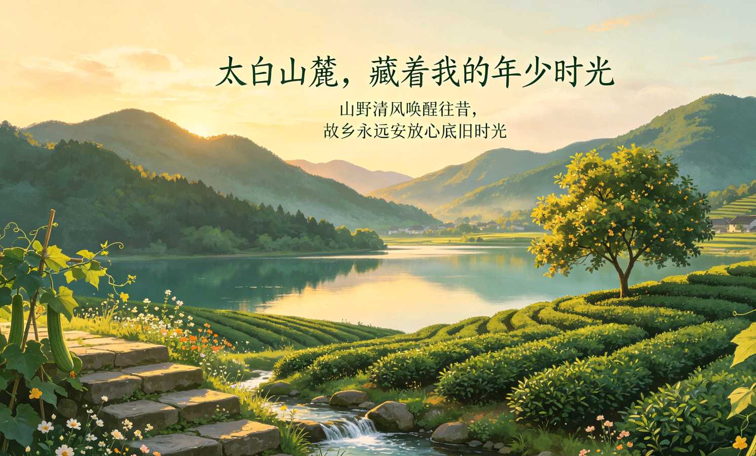 太白山麓 藏着我年少时光