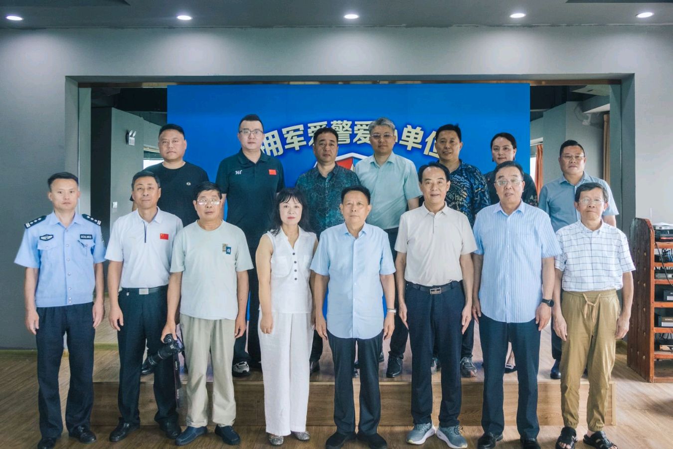 徐州财苑健身游泳馆成功授牌新时代拥军爱警驿站（图4）