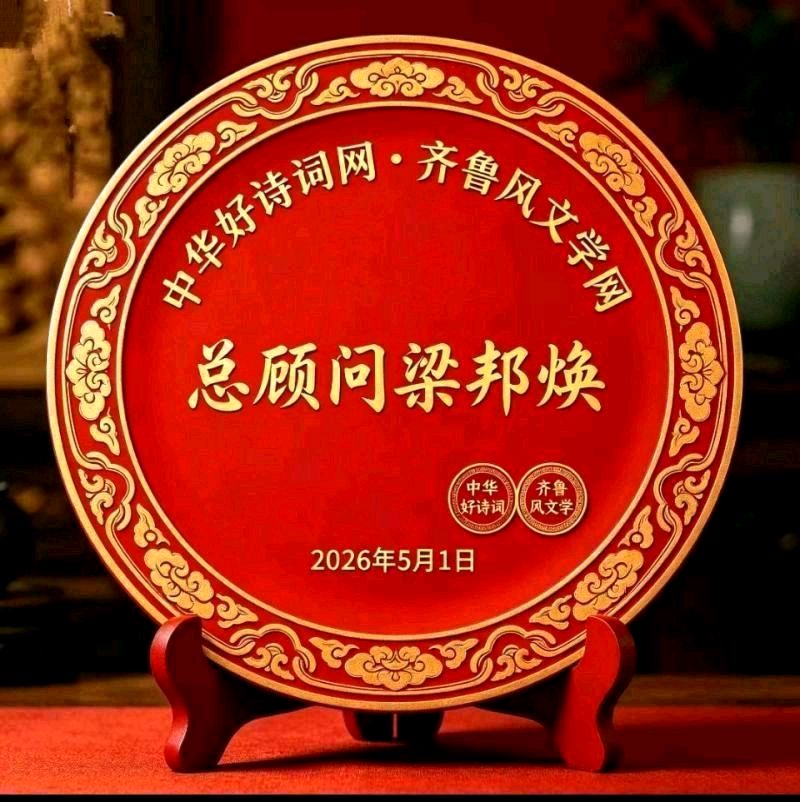 《中华好诗词》分享（山东郓城）著名作家诗人梁邦焕先生《七绝.烈日锄苗图》外两首（2026年第65期）请欣赏（图14）