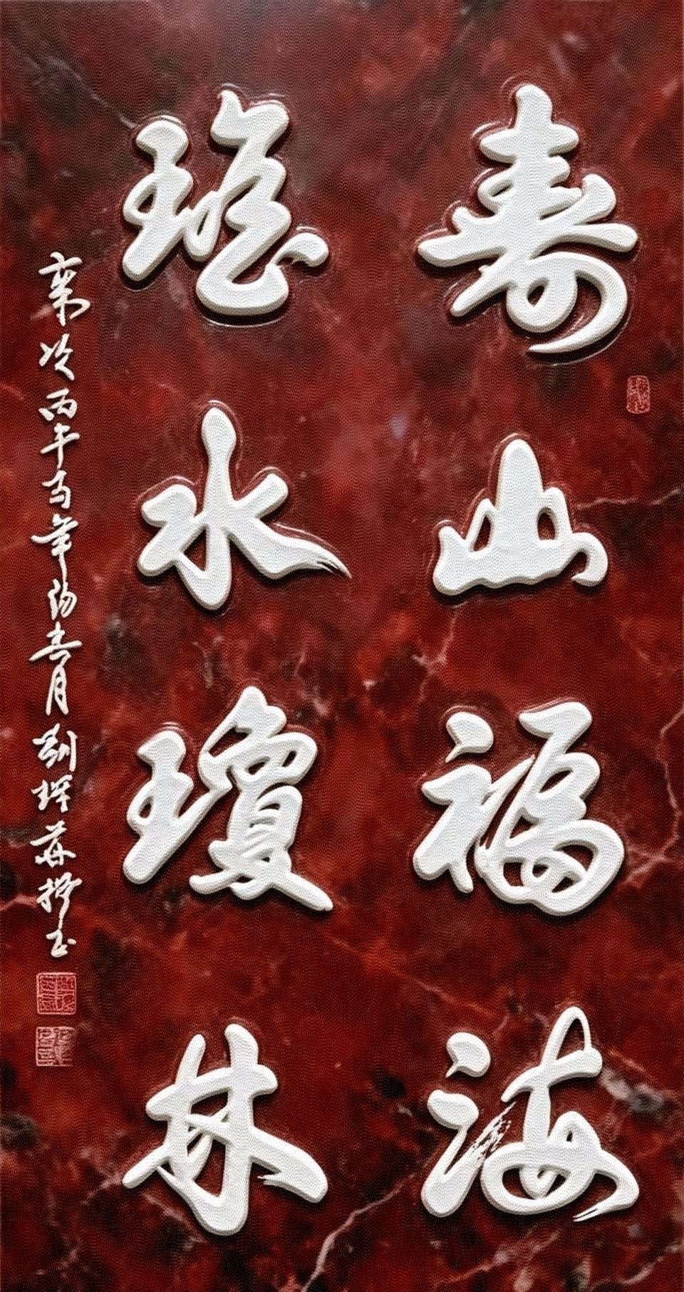 桃花霖润.千山万水烟云渡-翰墨浓牵.四海八州雅韵流∥耀华.唐江.班镇.天华.昇寿.忠才.兴华.志清.美凤.飞鹏.兰生.继斌.生哥.明星.金穗.在坤等佳作欣赏(图74)